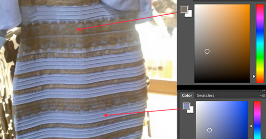 How I Flipped My Brain's View of the Black and Blue Dress